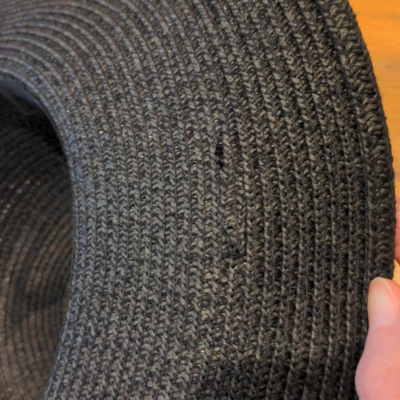 Magid Hats, black sunhat with braided belt - Picture 6 of 12